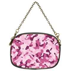 Standard Violet Pink Camouflage Army Military Girl Chain Purse (one Side) by snek