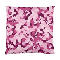 Standard Violet Pink Camouflage Army Military Girl Standard Cushion Case (one Side) by snek