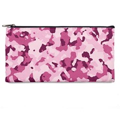 Standard Violet Pink Camouflage Army Military Girl Pencil Cases by snek