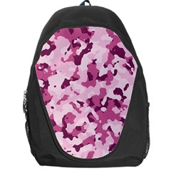 Standard Violet Pink Camouflage Army Military Girl Backpack Bag by snek