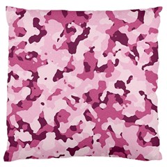 Standard Violet Pink Camouflage Army Military Girl Standard Flano Cushion Case (two Sides) by snek