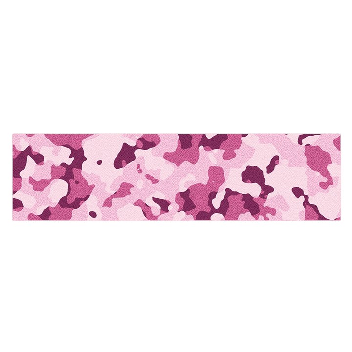 Standard Violet Pink Camouflage Army Military Girl Satin Scarf (Oblong)