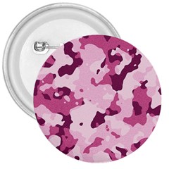 Standard Violet Pink Camouflage Army Military Girl 3  Buttons by snek