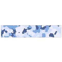 Standard Light Blue Camouflage Army Military Small Flano Scarf by snek