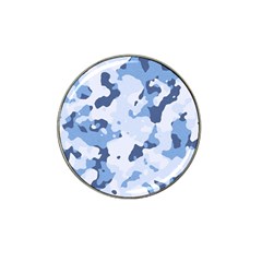 Standard Light Blue Camouflage Army Military Hat Clip Ball Marker (4 Pack) by snek