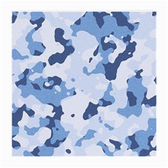 Standard Light Blue Camouflage Army Military Medium Glasses Cloth by snek