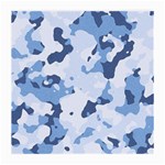 Standard light blue Camouflage Army Military Medium Glasses Cloth (2-Side) Back