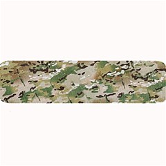 Wood Camouflage Military Army Green Khaki Pattern Large Bar Mats by snek