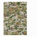 Wood camouflage military army green khaki pattern Large Garden Flag (Two Sides) Front