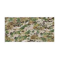 Wood Camouflage Military Army Green Khaki Pattern Yoga Headband by snek