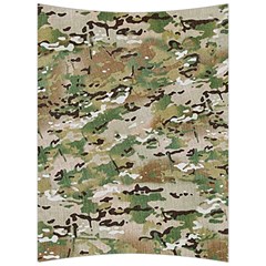 Wood Camouflage Military Army Green Khaki Pattern Back Support Cushion by snek