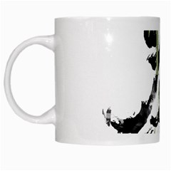 Tea Calligraphy White Mugs