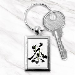 Tea Calligraphy Key Chains (rectangle)  by EMWdesign