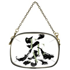 Tea Calligraphy Chain Purse (one Side) by EMWdesign