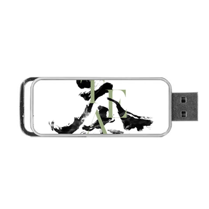 Tea Calligraphy Portable USB Flash (Two Sides)