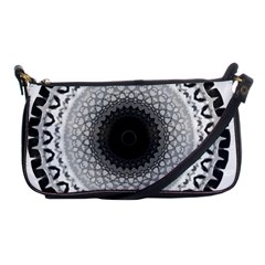 Mandala Calming Coloring Page Shoulder Clutch Bag by Pakrebo