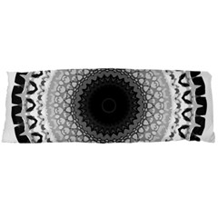 Mandala Calming Coloring Page Body Pillow Case Dakimakura (two Sides) by Pakrebo