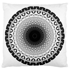 Mandala Calming Coloring Page Standard Flano Cushion Case (one Side) by Pakrebo