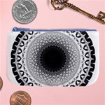 Mandala Calming Coloring Page Large Coin Purse Front