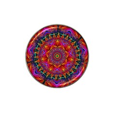 Kaleidoscope Pattern Ornament Hat Clip Ball Marker by Pakrebo