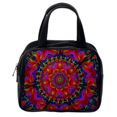 Kaleidoscope Pattern Ornament Classic Handbag (one Side) by Pakrebo