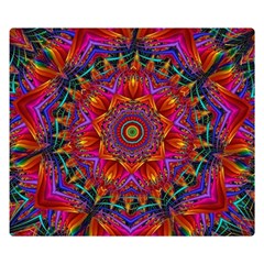 Kaleidoscope Pattern Ornament Double Sided Flano Blanket (small)  by Pakrebo