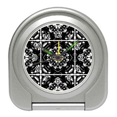 Kaleidoscope Mandala Art Travel Alarm Clock