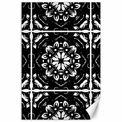 Kaleidoscope Mandala Art Canvas 24  X 36  by Pakrebo