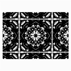 Kaleidoscope Mandala Art Large Glasses Cloth (2-side) by Pakrebo