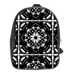 Kaleidoscope Mandala Art School Bag (xl) by Pakrebo