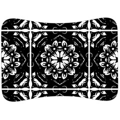 Kaleidoscope Mandala Art Velour Seat Head Rest Cushion by Pakrebo