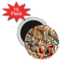 Abstract Background Pattern Art 1 75  Magnets (10 Pack)  by Pakrebo