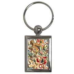 Abstract Background Pattern Art Key Chains (rectangle)  by Pakrebo