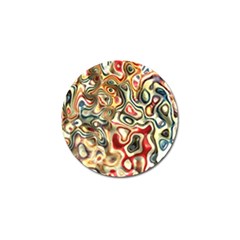 Abstract Background Pattern Art Golf Ball Marker by Pakrebo