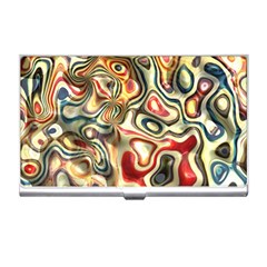 Abstract Background Pattern Art Business Card Holder by Pakrebo