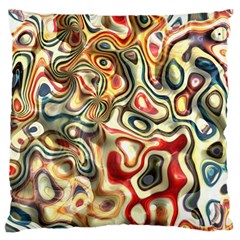 Abstract Background Pattern Art Large Cushion Case (one Side) by Pakrebo