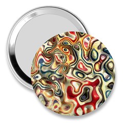 Abstract Background Pattern Art 3  Handbag Mirrors by Pakrebo