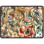 Abstract Background Pattern Art Double Sided Fleece Blanket (Large)  80 x60  Blanket Front