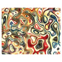 Abstract Background Pattern Art Double Sided Flano Blanket (medium)  by Pakrebo