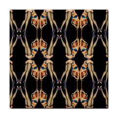 Kaleidoscope Symmetry Pattern Girls Tile Coasters by Pakrebo