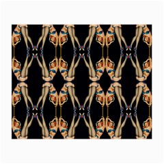 Kaleidoscope Symmetry Pattern Girls Small Glasses Cloth (2-side) by Pakrebo