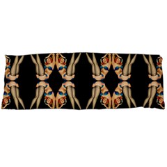 Kaleidoscope Symmetry Pattern Girls Body Pillow Case (dakimakura) by Pakrebo