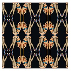 Kaleidoscope Symmetry Pattern Girls Large Satin Scarf (square) by Pakrebo