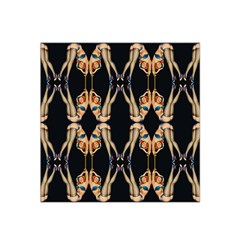 Kaleidoscope Symmetry Pattern Girls Satin Bandana Scarf by Pakrebo