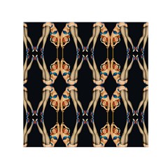 Kaleidoscope Symmetry Pattern Girls Small Satin Scarf (square) by Pakrebo