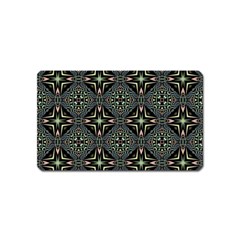 Kaleidoscope Pattern Seamless Magnet (name Card) by Pakrebo