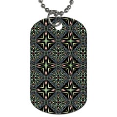 Kaleidoscope Pattern Seamless Dog Tag (one Side) by Pakrebo