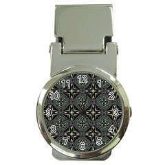 Kaleidoscope Pattern Seamless Money Clip Watches by Pakrebo