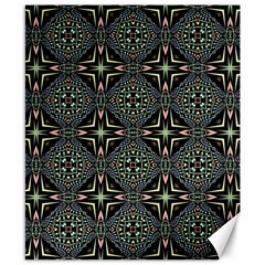 Kaleidoscope Pattern Seamless Canvas 8  X 10  by Pakrebo