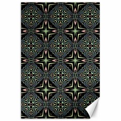 Kaleidoscope Pattern Seamless Canvas 20  X 30  by Pakrebo